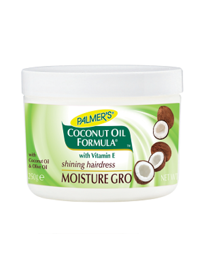 Palmers Coconut Oil Formula Moisture-Gro Shining Hairdress 250g Palmers Coconut Oil Formula Moisture-Gro Shining Hairdress 250g